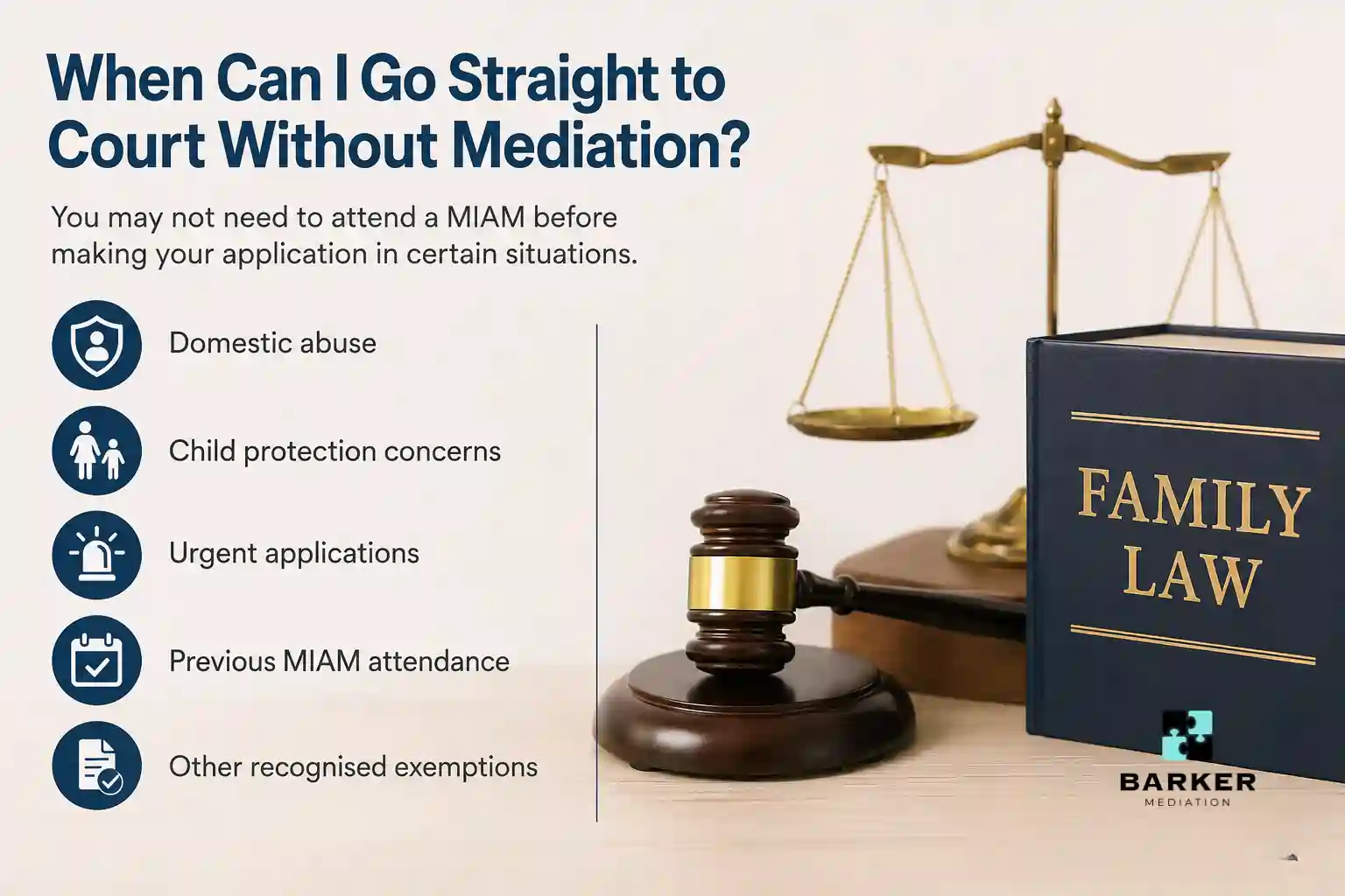 When Can I Go Straight to Court Without Mediation Harrow?