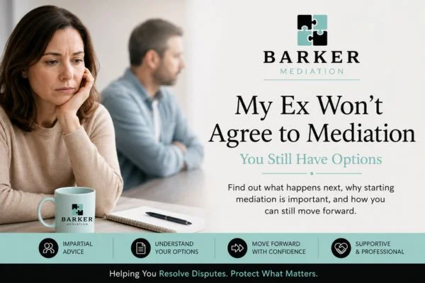 My Ex Won't Agree to Mediation Harrow
